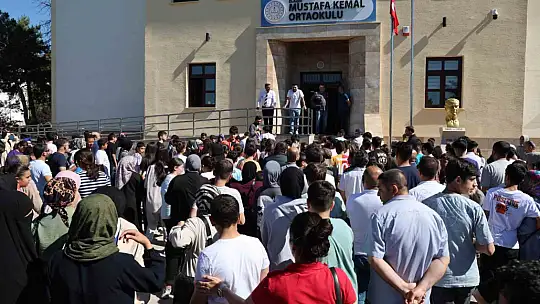 Elazığ'da LGS heyecanı