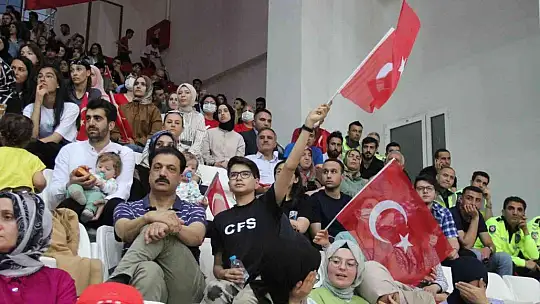 Elazığ'da milli maç coşkusu