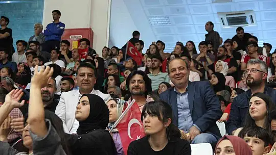 Elazığ'da milli maç coşkusu