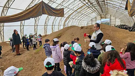 Elazığ'da minikler doğa ile buluştu