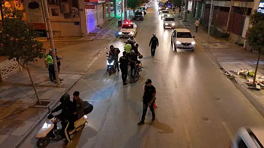 Elazığ'da motosikletlilere sıkı denetim