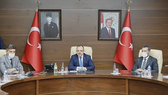 Elazığ'da muhtarlarla istişare toplantısı