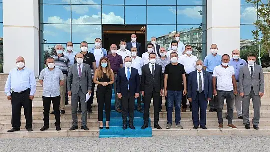 Elazığ'da muhtarlarla istişare toplantısı