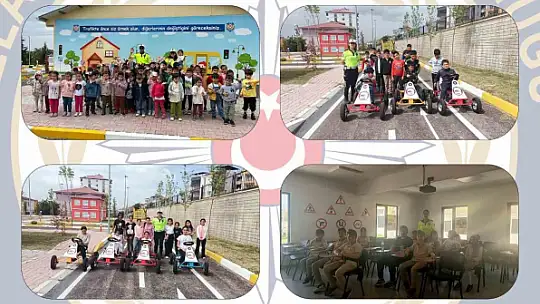 Elazığ'da öğrenciler trafik kuralları konusunda bilinçlendirildi