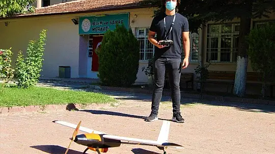 Elazığ'da öğrenciler ürettikleri drone ile birinciliği hedefliyor