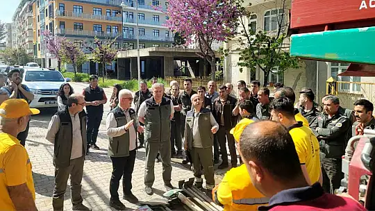 Elazığ'da orman yangınları ile mücadele eğitimleri sürüyor