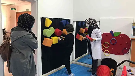 Elazığ'da otizmli çocuklar için duyu bütünleme odası kuruldu