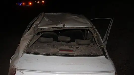 Elazığ'da otomobil takla attı: 4 yaralı