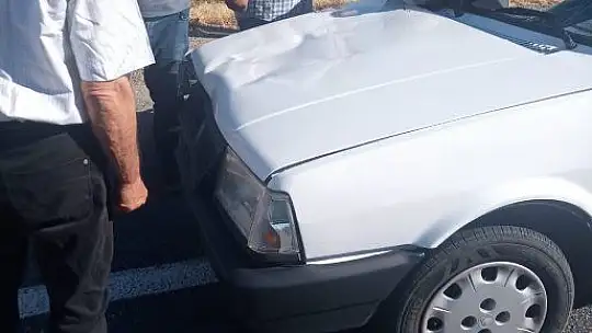 Elazığ'da otomobilin çarptığı yaya yaralandı