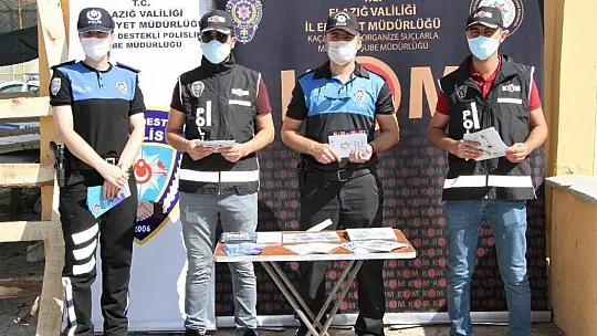 Elazığ'da polis, kurban pazarında sahte para uyarısı yaptı