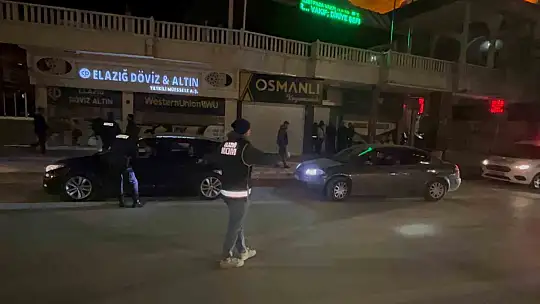 Elazığ'da polis suçlulara göz açtırmıyor