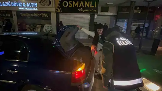 Elazığ'da polis suçlulara göz açtırmıyor