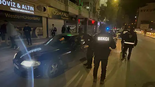 Elazığ'da polis suçlulara göz açtırmıyor