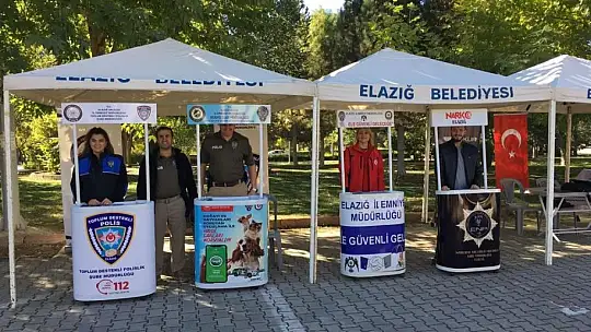 Elazığ'da polis, üniversite öğrencilerini bilgilendirdi