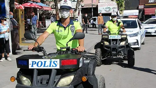 Elazığ'da polisler, ATV motorlu denetime başladı