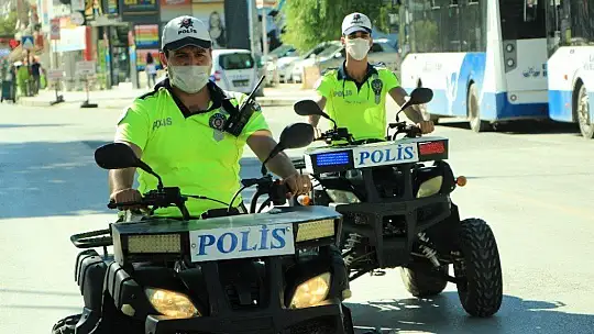 Elazığ'da polisler, ATV motorlu denetime başladı