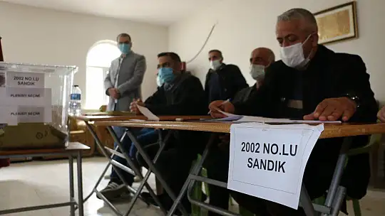 Elazığ'da referanduma gidilen köyden 'evet' çıktı