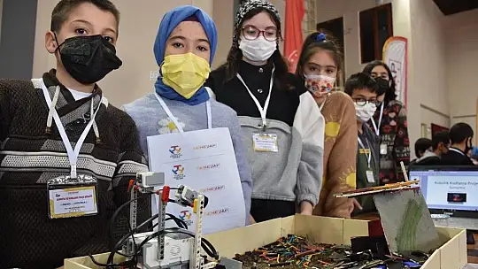 Elazığ'da Robotik ve Kodlama Proje Şenliği başladı