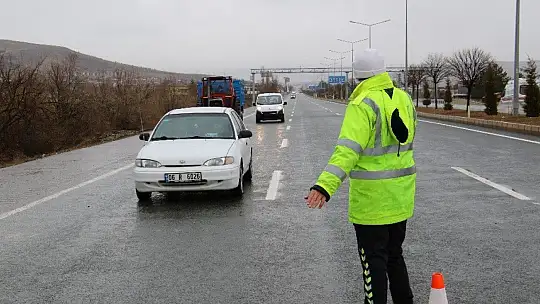 Elazığ'da Kış Lastiği Denetimi