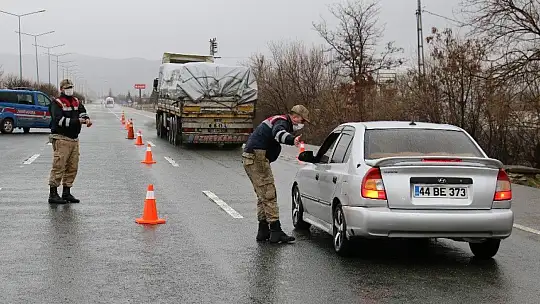 Elazığ'da Kış Lastiği Denetimi