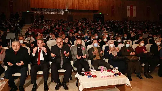 Elazığ'da şehit Hasan Halit Küçük için vefa gecesi