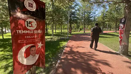 Elazığ'da şehitler yolu yürüyüş parkuru ve sergi açılışı