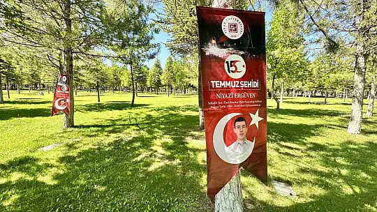 Elazığ'da şehitler yolu yürüyüş parkuru ve sergi açılışı