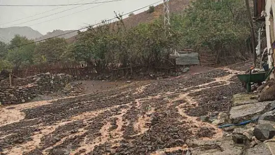Elazığ'da sel sonrası hasar tespit çalışmaları