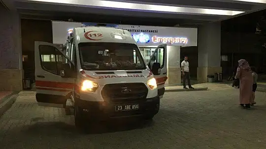 Elazığ'da silahlı saldırı: 5 yaralı