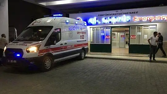 Elazığ'da silahlı saldırı: 5 yaralı