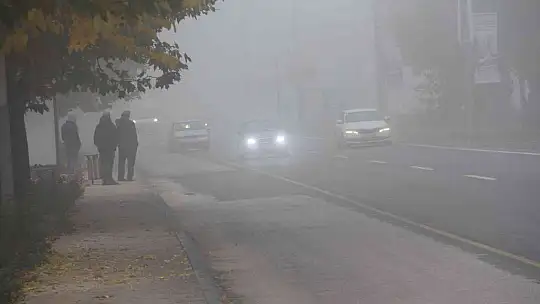 Elazığ'da sis etkili oldu
