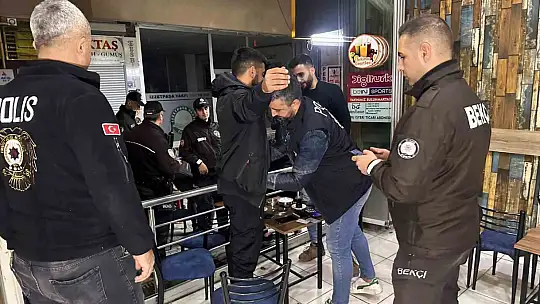 Elazığ'da şok asayiş uygulaması: 2 bin 145 şahıs sorgulandı