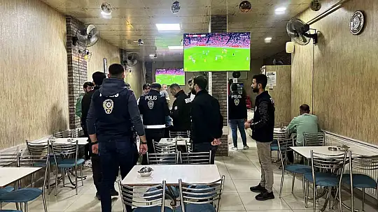 Elazığ'da şok asayiş uygulaması: 2 bin 145 şahıs sorgulandı