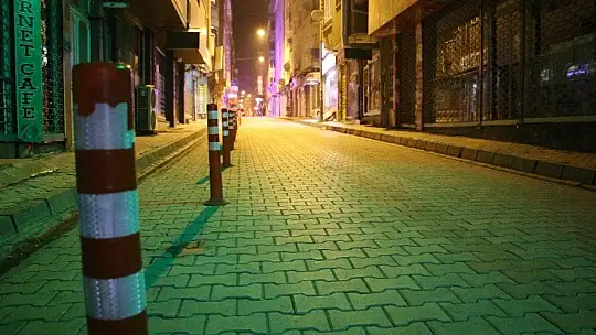 Elazığ'da sokağa çıkma kısıtlaması