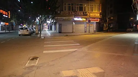 Elazığ'da sokağa çıkma kısıtlaması