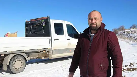 Elazığ'da 90 farklı noktaya yem bırakıldı