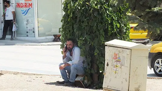 Elazığ'da termometreler 47 dereceyi gösterdi, caddeler boş kaldı