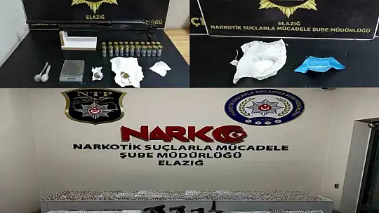 Elazığ'da torbacılara operasyon: 4 gözaltı