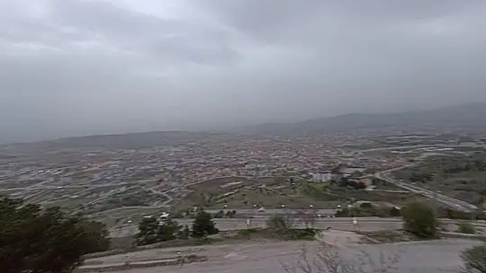 Elazığ'da toz taşınımı etkili oldu