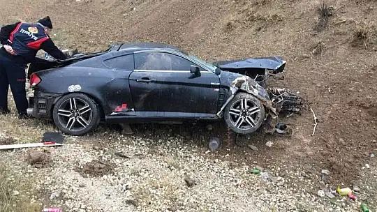 Elazığ'da trafik kazası: 1 ölü