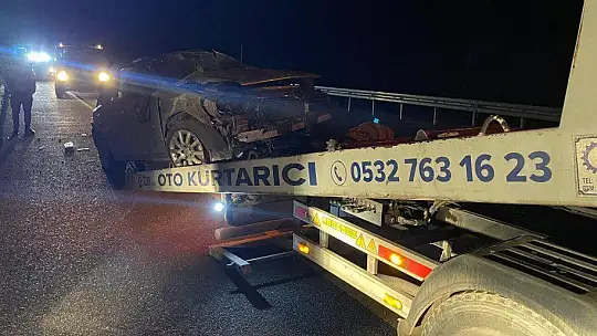 Elazığ'da trafik kazası: 1 yaralı
