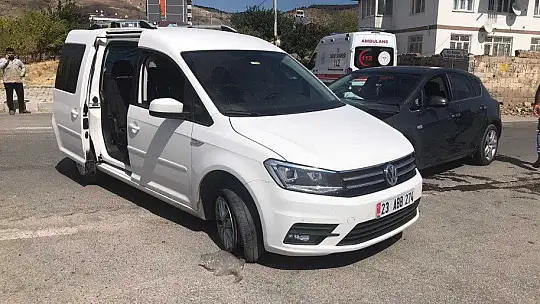 Elazığ'da trafik kazası: 1 yaralı