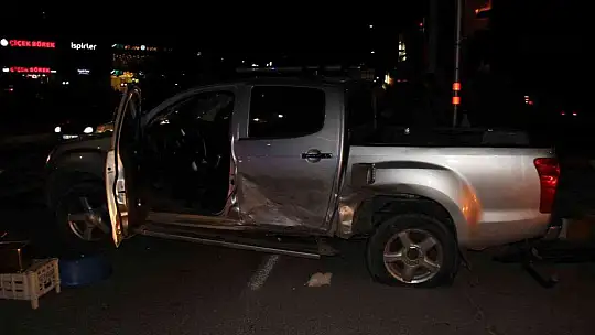 Elazığ'da trafik kazası: 1 yaralı