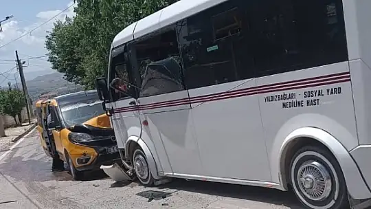 Elazığ'da trafik kazası: 1 yaralı