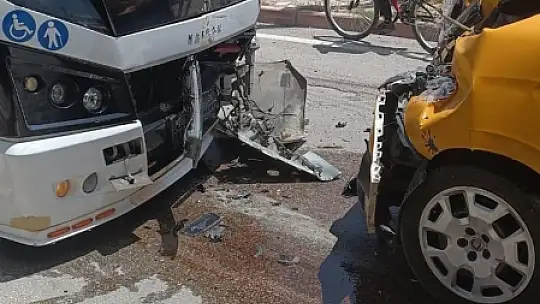 Elazığ'da trafik kazası: 1 yaralı