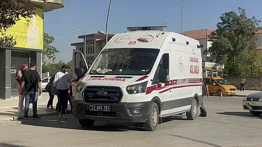 Elazığ'da trafik kazası: 1 yaralı