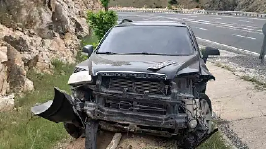 Elazığ'da trafik kazası: 1 yaralı