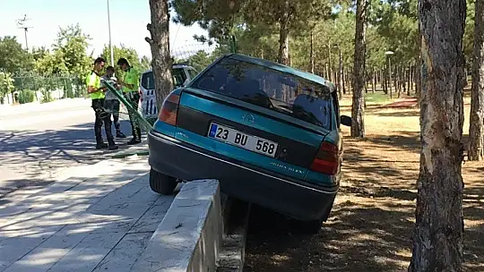 Elazığ'da trafik kazası: 2 yaralı