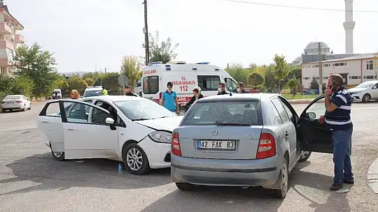 Elazığ'da trafik kazası: 2 yaralı