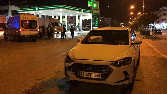Elazığ'da trafik kazası: 2 yaralı